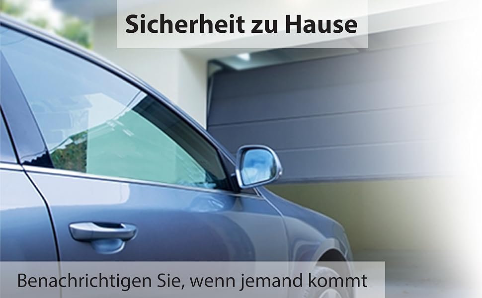 Fosmon 51089HOMEU Funk-Bewegungsmelder mit Sender und Empfänger für die Steckdose – Detail 2