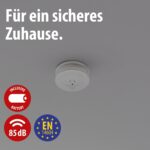 Brennenstuhl Rauchmelder-Set RM C 9010, 3 Stück, austauschbare 9-V-Batterie, EN 14604 – Bild 2