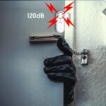 tiiwee TWWA01 Tür- und Fensteralarm in Weiss mit Magnetkontakt, Zweierset