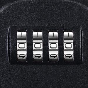 BTNEEU KB007 Schlüsseltresor mit vierstelligem Zahlencode an der Hauswand – Detail 2
