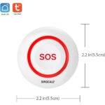 SINGCALL WE57 Notrufknopf in Rot mit grosser Drucktaste
