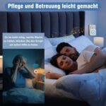 ChunHee CC19 Notrufknopf-Set mit zwei Sendern und zwei Empfängern in Weiss