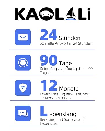 KAOLALI T16 Reifendruck-Kontrollsystem mit Monitor und vier Ventilsensoren – Detail 2