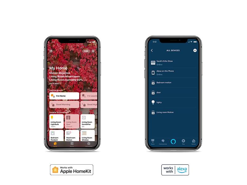 Aqara Tür- und Fenstersensor im 3er-Set, weisse Zigbee-Kontakte mit Magnetteil – Detail 3