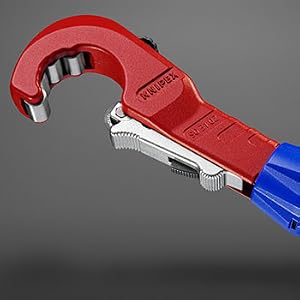 KNIPEX Crimpzange 97 51 10 SB für Westernstecker mit Mehrkomponenten-Griffen – Detail 3