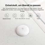 Aqara Wassermelder SJCGQ11LM, flacher weisser Zigbee-Sensor für Wasserlecks
