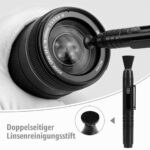 ARVOK Kamera-Reinigungsset mit 32 Teilen, Luftgebläse, Reinigungsstift, Bürsten und Aufbewahrungsbox