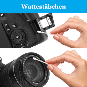 ARVOK Kamera-Reinigungsset mit 32 Teilen, Luftgebläse, Reinigungsstift, Bürsten und Aufbewahrungsbox – Detail 3