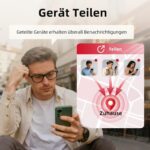 CallToU TY01WH Notrufknopf in Weiss mit Armband und steckbarem Empfänger