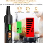 Neoteck Gasspürgerät mit Schwanenhals, visueller und akustischer Alarm – Bild 3