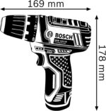 Bosch Professional GSR 12V-15 Akku-Bohrschrauber, 30 Nm, 2 Akkus, 39-teiliges Set – Bild 3
