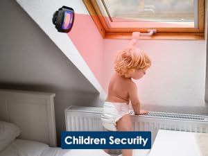 Satisure Funk-Bewegungsmelder für aussen mit Empfänger für die Steckdose – Detail 3