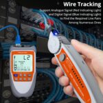 Proster PST204 Netzwerk-Kabeltester mit LCD-Display, Sender und Empfänger