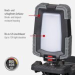 Brennenstuhl CL 1050 MA LED Arbeitsstrahler mit Klemmvorrichtung und drehbarem Leuchtkopf