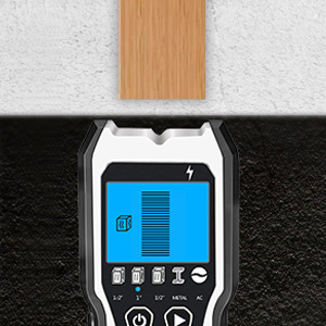 FOLAI 550B Wandscanner in Blau mit LCD-Anzeige und fünf Scanmodi – Detail 3