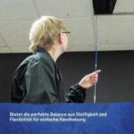 Faithfull FAICRS330 Kabelzugstangen-Set mit zehn Fiberglasstangen, Zubehörteilen und Aufbewahrungsrohr
