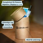 Lens-Aid 8-in-1 Kamera-Reinigungsset mit Blasebalg, Lens-Pen, Tüchern und runder Aufbewahrungsbox