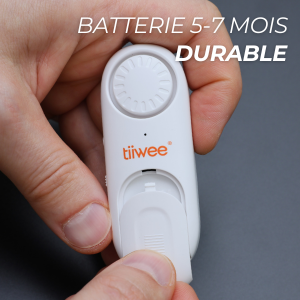 tiiwee TWWA01 Tür- und Fensteralarm in Weiss mit Magnetkontakt, Zweierset – Detail 4