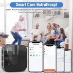 Daytech TY01 Notrufknopf mit WLAN-Empfänger für den Hausnotruf