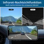 Uzone 305WF Rückfahrkamera kabellos mit Magnetfuss und Akku