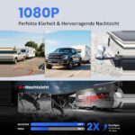 AUTO-VOX SL5 Solar-Rückfahrkamera mit Magnetfuss und 5-Zoll-Monitor
