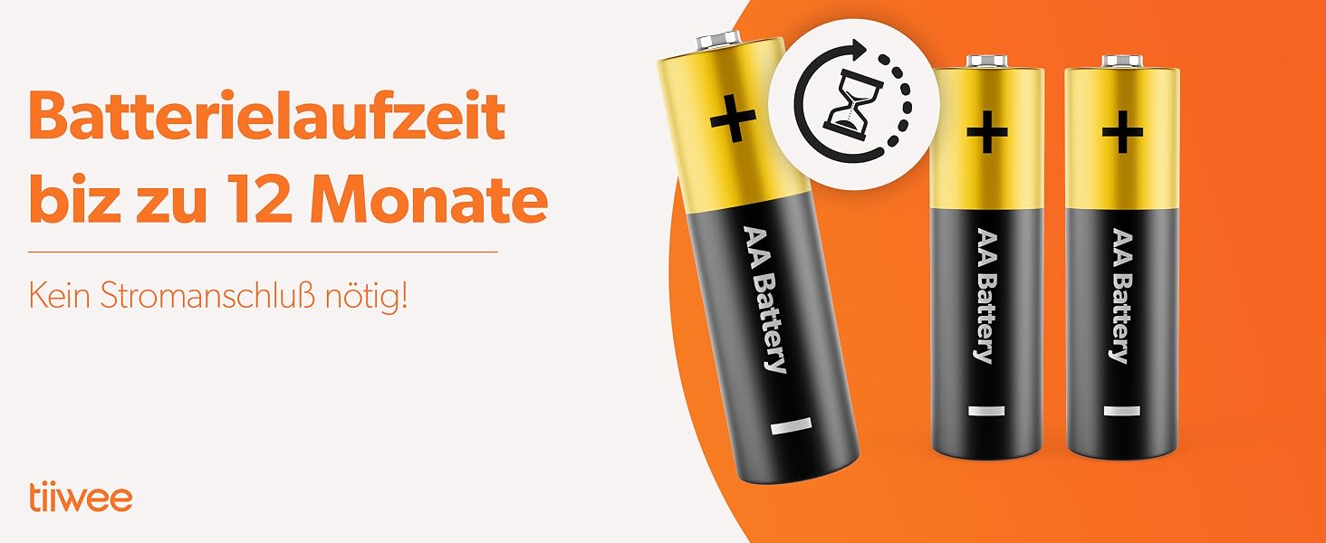 tiiwee X1 Alarmanlagen-Set mit Sirene, zwei Türsensoren und zwei Fernbedienungen – Detail 4