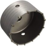 Bohrkrone 150 mm mit Hartmetallschneiden und SDS-Max-Verlängerung