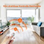 TECKNET TK-WA151 Fensteralarm in Weiss mit Magnetkontakt und Fernbedienung