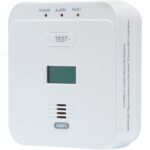 ABUS Kohlenmonoxid-Melder COWM510 in Weiss mit LCD-Anzeige
