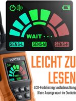 TopTes PT520A Gasspürgerät mit 43,5-cm-Schwanenhals für Zuhause und Wohnmobil – Bild 4