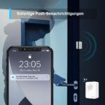 Tapo T110 Smart-Kontaktsensor für Türen und Fenster, App-Alarm, werkzeuglose Montage – Bild 4
