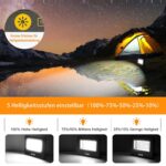 MEIKEE FLC060 Akku-Arbeitsleuchte mit klappbarem Bügel und Magnethalterung