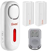 tiiwee X1-XL Alarmset mit Sirene, vier Fenstersensoren und zwei Fernbedienungen – Detail 4