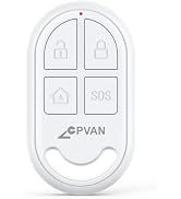 Schwarzer CPVAN CP2-Pro Bewegungsmelder mit Sirene und Fernbedienung – Detail 4