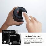 KuuZuse Kamera-Reinigungsset mit Gebläse, Reinigungsstift, Mikrofasertüchern, Sensortupfern und Tragetasche