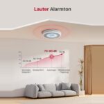 X-Sense XP0A-SR kombinierter Rauch- und Kohlenmonoxidmelder mit LCD-Anzeige