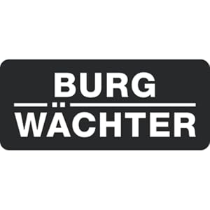 Burg-Wächter Key Safe 60 L SB Schlüsseltresor in Schwarz mit beleuchteten Zahlenrollen an der Wand – Detail 4