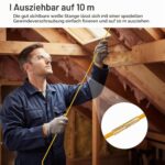 Glasfaser-Einziehstangen-Set vn-003 mit zehn Stangen und neun Aufsätzen