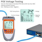 Proster PST204 Netzwerk-Kabeltester mit LCD-Display, Sender und Empfänger