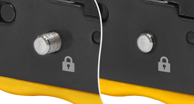SGILE Netzwerk-Werkzeugset mit Crimpzange, Prüfgerät, Cat6-Steckern und Werkzeugtasche – Detail 4