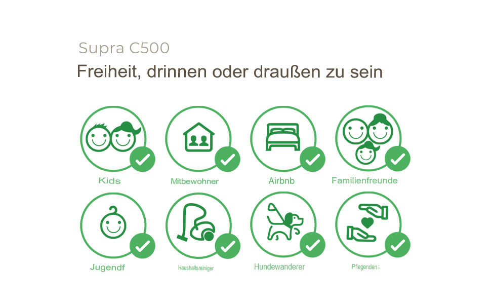 SUPRA C500 Schlüsseltresor für die Wandmontage mit Drucktastenfeld und aufgeklappter Wetterabdeckung – Detail 4