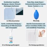 Lens-Aid 8-in-1 Kamera-Reinigungsset mit Blasebalg, Lens-Pen, Tüchern und runder Aufbewahrungsbox
