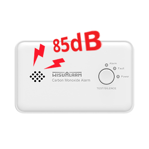 Wisualarm C03 Kohlenmonoxidmelder ohne Display mit Test- und Stummtaste – Detail 5