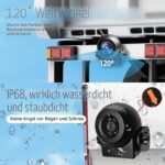 Uzone 305WF Rückfahrkamera kabellos mit Magnetfuss und Akku