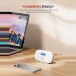 X-Sense XC0C-SR Kohlenmonoxid-Melder in Weiss mit digitalem Display und Testtaste