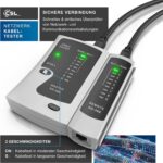 CSL Netzwerk-Kit mit Kabeltester, Krimpzange, Abisolierer und LSA-Anlegewerkzeug