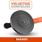Saugteller mit der eingepraegten Angabe glatte, trockene, staubfreie Flaeche