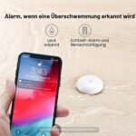 Aqara Wassermelder SJCGQ11LM, flacher weisser Zigbee-Sensor für Wasserlecks