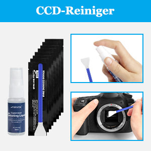 ARVOK Kamera-Reinigungsset mit 32 Teilen, Luftgebläse, Reinigungsstift, Bürsten und Aufbewahrungsbox – Detail 5