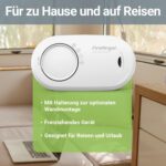 FireAngel FA3820 Kohlenmonoxidmelder in Weiss mit Testtaste und CO-Warnleuchte